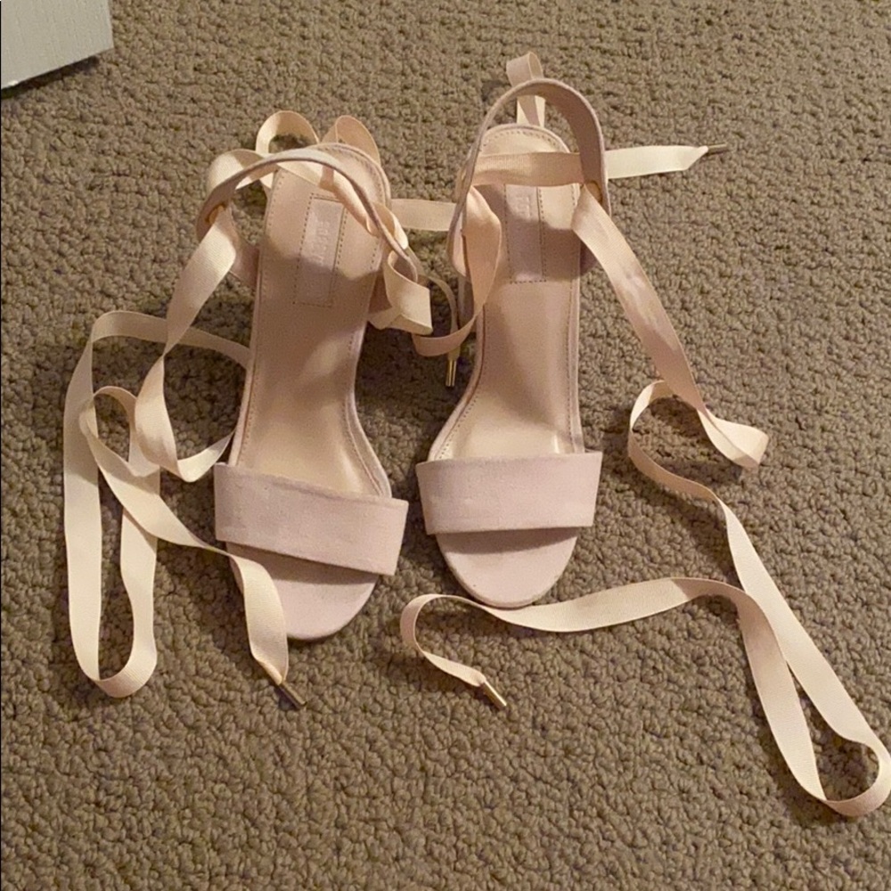 lace up heels